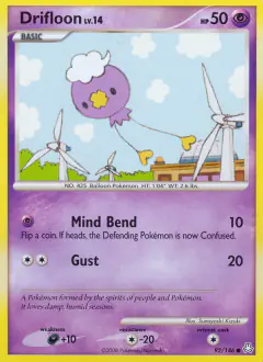 Drifloon 92/146 Common card from Legends Awakened