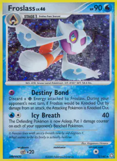 Froslass 3/146 Rare Holo card from Legends Awakened