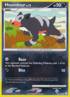 Houndour 103/146 Common card from Legends Awakened