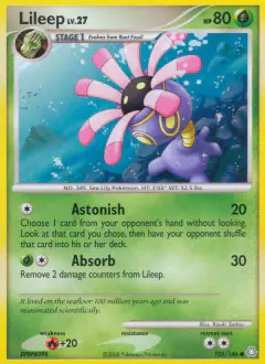 Lileep 105/146 Common card from Legends Awakened