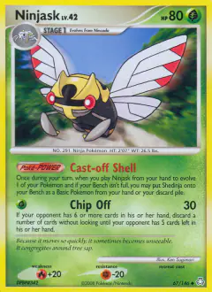 Ninjask 67/146 Uncommon card from Legends Awakened