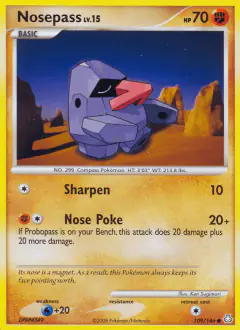 Nosepass 109/146 Common card from Legends Awakened