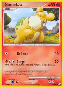 Numel 110/146 Common card from Legends Awakened