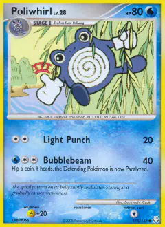 Poliwhirl 115/146 Common card from Legends Awakened