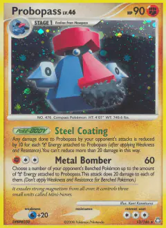 Probopass 13/146 Rare Holo card from Legends Awakened