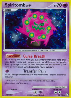 Spiritomb 16/146 Rare Holo card from Legends Awakened