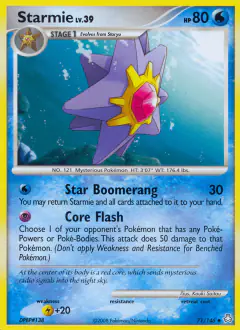 Starmie 71/146 Uncommon card from Legends Awakened