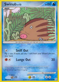 Swinub 123/146 Common card from Legends Awakened