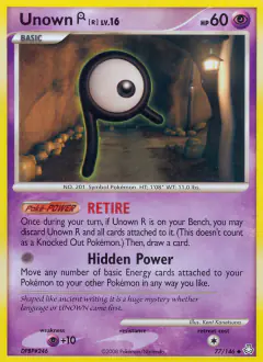 Unown [R] 77/146 Uncommon card from Legends Awakened