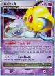 Uxie LV.X 146/146 Rare Holo LV.X card from Legends Awakened