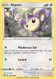 Aipom 144/196 Common card from Lost Origin