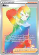 Arezu 204/196 Rare Rainbow card from Lost Origin