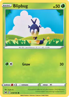 Blipbug 018/196 Common card from Lost Origin