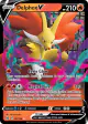 Delphox V 027/196 Rare Holo V card from Lost Origin