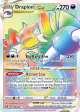 Drapion VSTAR 200/196 Rare Rainbow card from Lost Origin