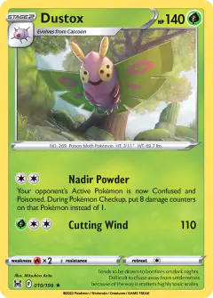Dustox 010/196 Rare card from Lost Origin