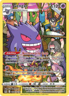 Gengar TG06/TG30 Trainer Gallery Rare Holo card from Lost Origin