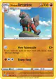 Hisuian Arcanine 084/196 Rare Holo card from Lost Origin