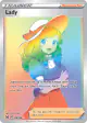 Lady 208/196 Rare Rainbow card from Lost Origin