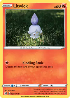 Litwick 024/196 Common card from Lost Origin