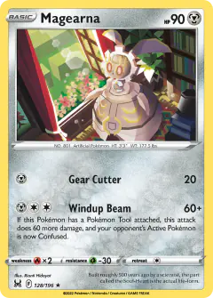 Magearna 128/196 Rare card from Lost Origin