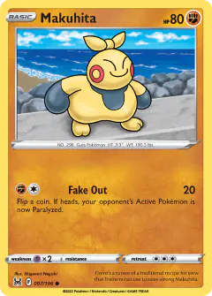Makuhita 097/196 Common card from Lost Origin