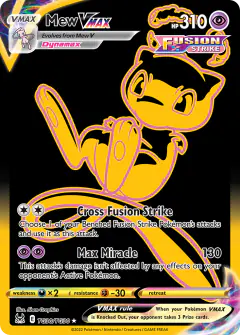 Mew VMAX TG30/TG30 Rare Secret card from Lost Origin