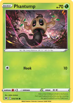 Phantump 016/196 Common card from Lost Origin