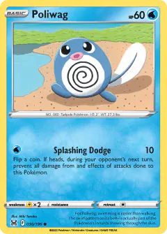 Poliwag 030/196 Common card from Lost Origin