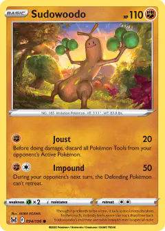 Sudowoodo 094/196 Common card from Lost Origin