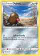 Alolan Diglett 122/214 Common card from Lost Thunder