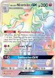 Alolan Ninetales-GX 225/214 Rare Rainbow card from Lost Thunder