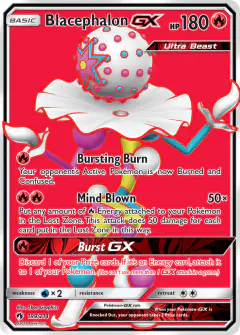 Blacephalon-GX 199/214 Rare Ultra card from Lost Thunder