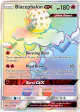 Blacephalon-GX 219/214 Rare Rainbow card from Lost Thunder