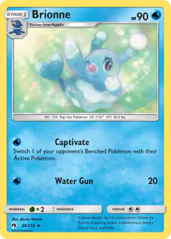 Brionne 66/214 Uncommon card from Lost Thunder