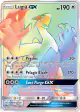 Lugia-GX 227/214 Rare Rainbow card from Lost Thunder