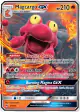 Magcargo-GX 44/214 Rare Holo GX card from Lost Thunder