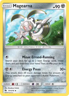 Magearna 131/214 Uncommon card from Lost Thunder