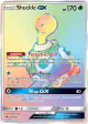 Shuckle-GX 215/214 Rare Rainbow card from Lost Thunder