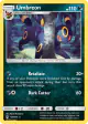 Umbreon 120/214 Rare card from Lost Thunder