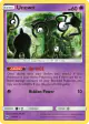 Unown 90/214 Rare card from Lost Thunder