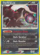Darkrai 3/100 Rare Holo card from Majestic Dawn