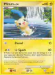 Minun 25/100 Rare card from Majestic Dawn
