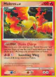 Moltres 10/100 Rare Holo card from Majestic Dawn