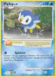 Piplup 72/100 Common card from Majestic Dawn