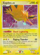 Zapdos 14/100 Rare Holo card from Majestic Dawn