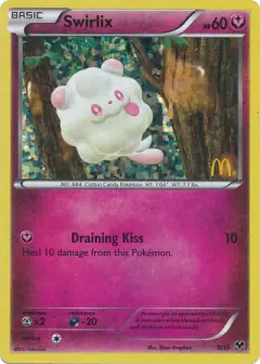 Swirlix 9/12 card from McDonald's Collection 2014