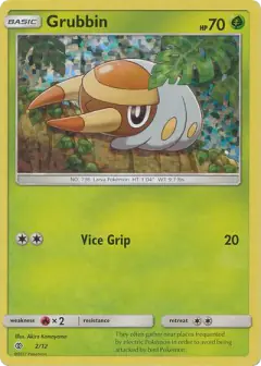 Grubbin 2/12 card from McDonald's Collection 2017