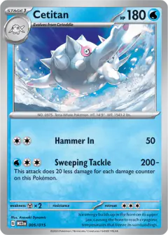 Cetitan 005/015 Promo card from McDonald's Collection 2023