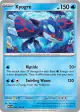 Kyogre 034/132 Rare card from Mega Evolution Base